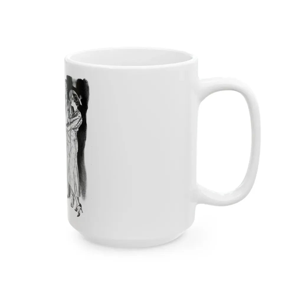 Getaway Money (1), Liberty magazine, February 2, 1935 - White Coffee Mug - Go Mug Yourself