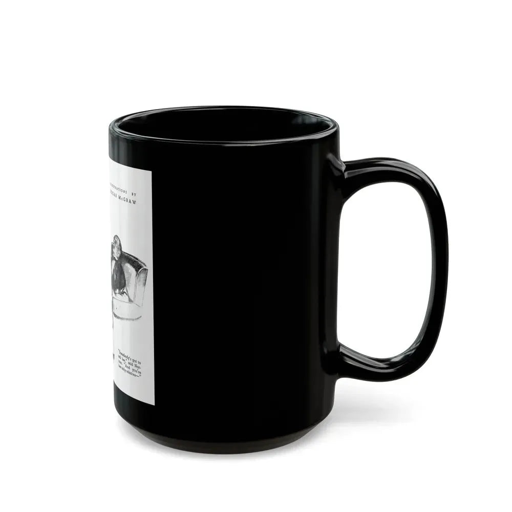 Getaway Money (2), Liberty magazine, February 2, 1935 - Black Coffee Mug - Go Mug Yourself