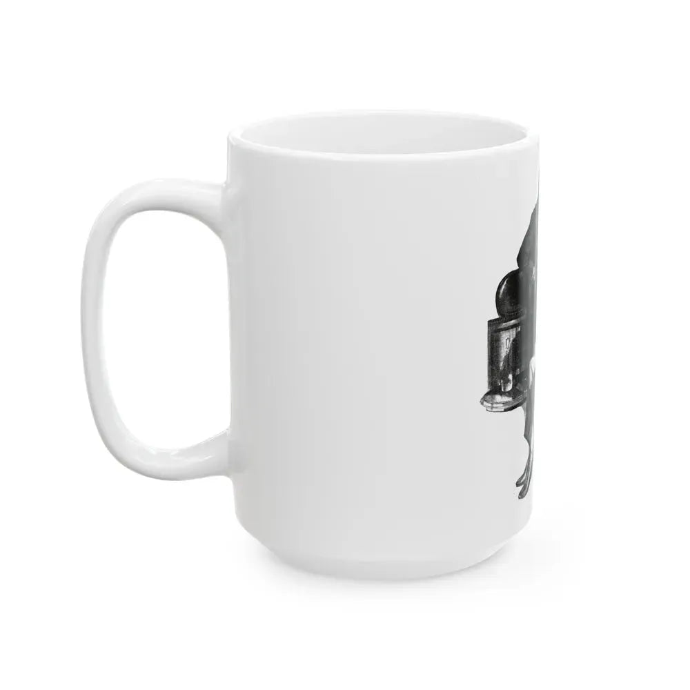 Getaway Money (2), Liberty magazine, February 2, 1935 - White Coffee Mug - Go Mug Yourself