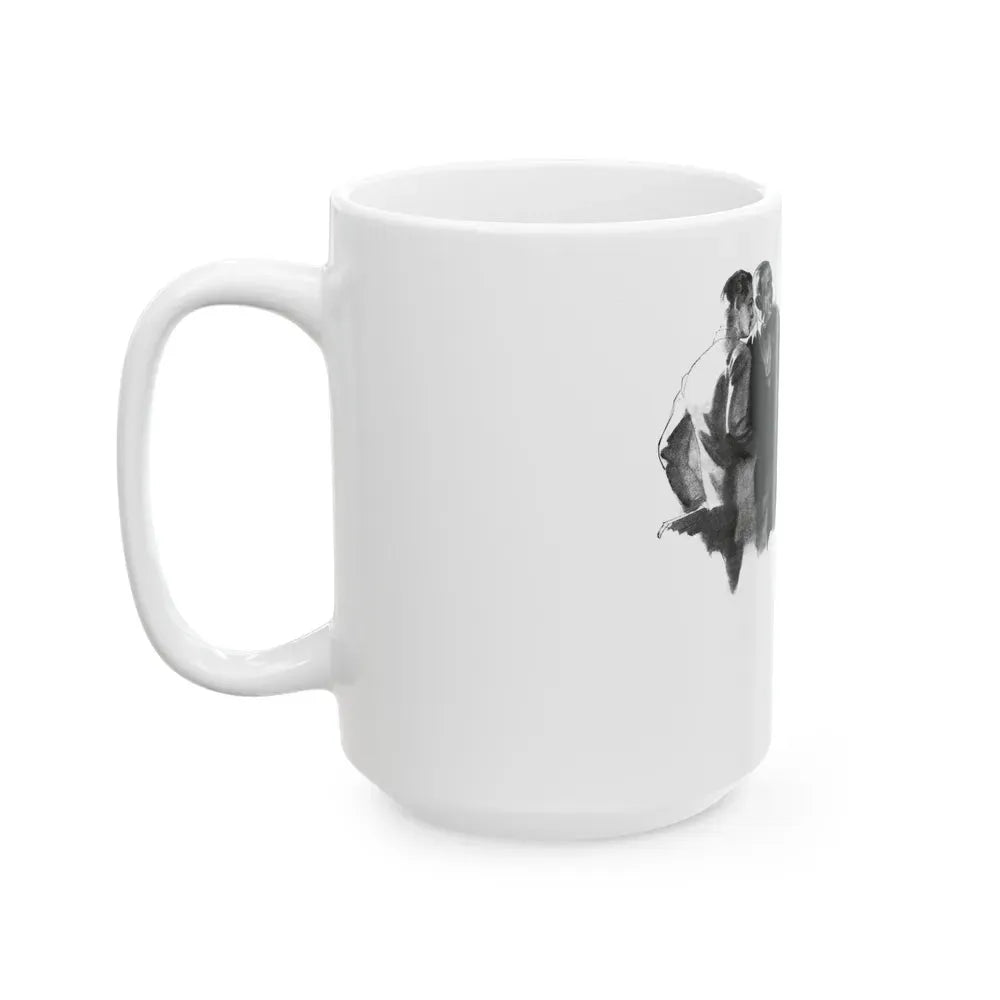 Getaway Money, Liberty magazine, February 16, 1935 - White Coffee Mug - Go Mug Yourself