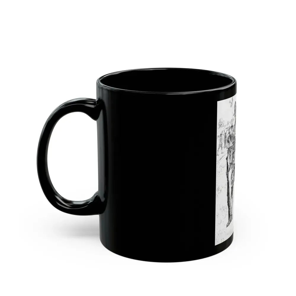 Getting Down to Brass Tactics, c. 1917 - Black Coffee Mug - Go Mug Yourself