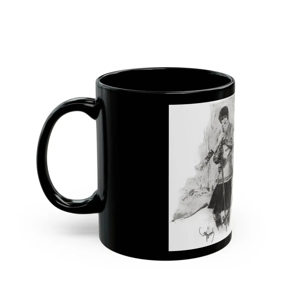 Getting Married (1), Redbook magazine, December 1926 - Black Coffee Mug - Go Mug Yourself