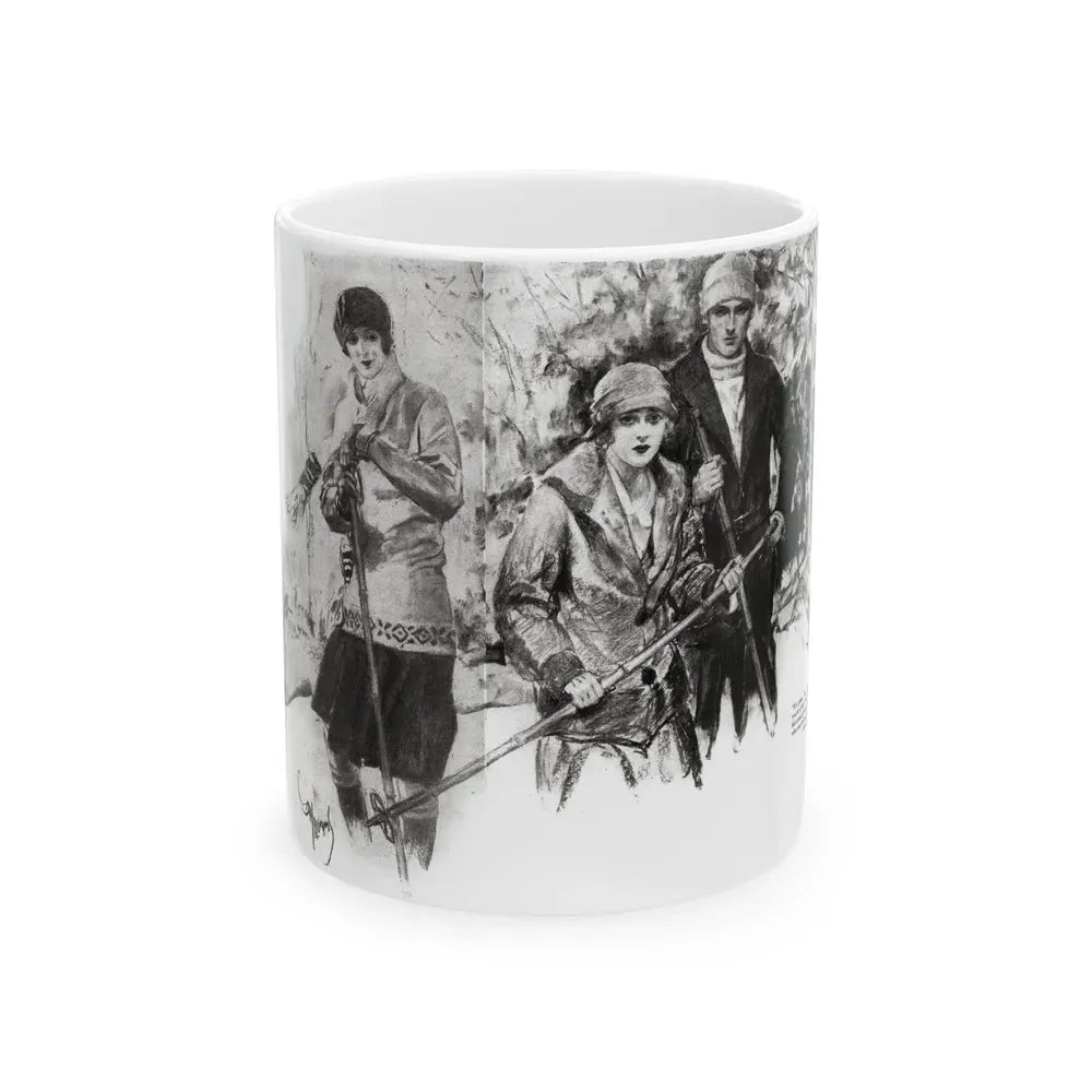 Getting Married (1), Redbook magazine, December 1926 - White Coffee Mug 11oz - Go Mug Yourself