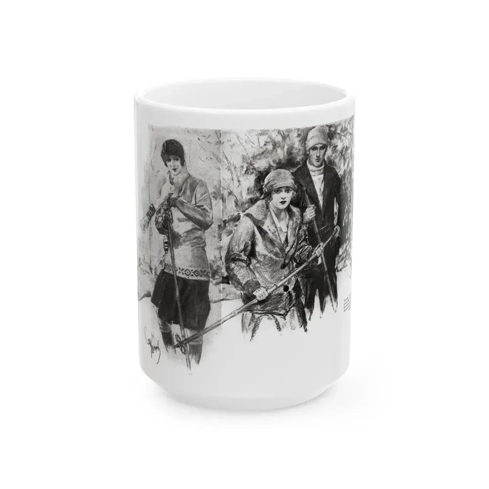 Getting Married (1), Redbook magazine, December 1926 - White Coffee Mug 15oz - Go Mug Yourself