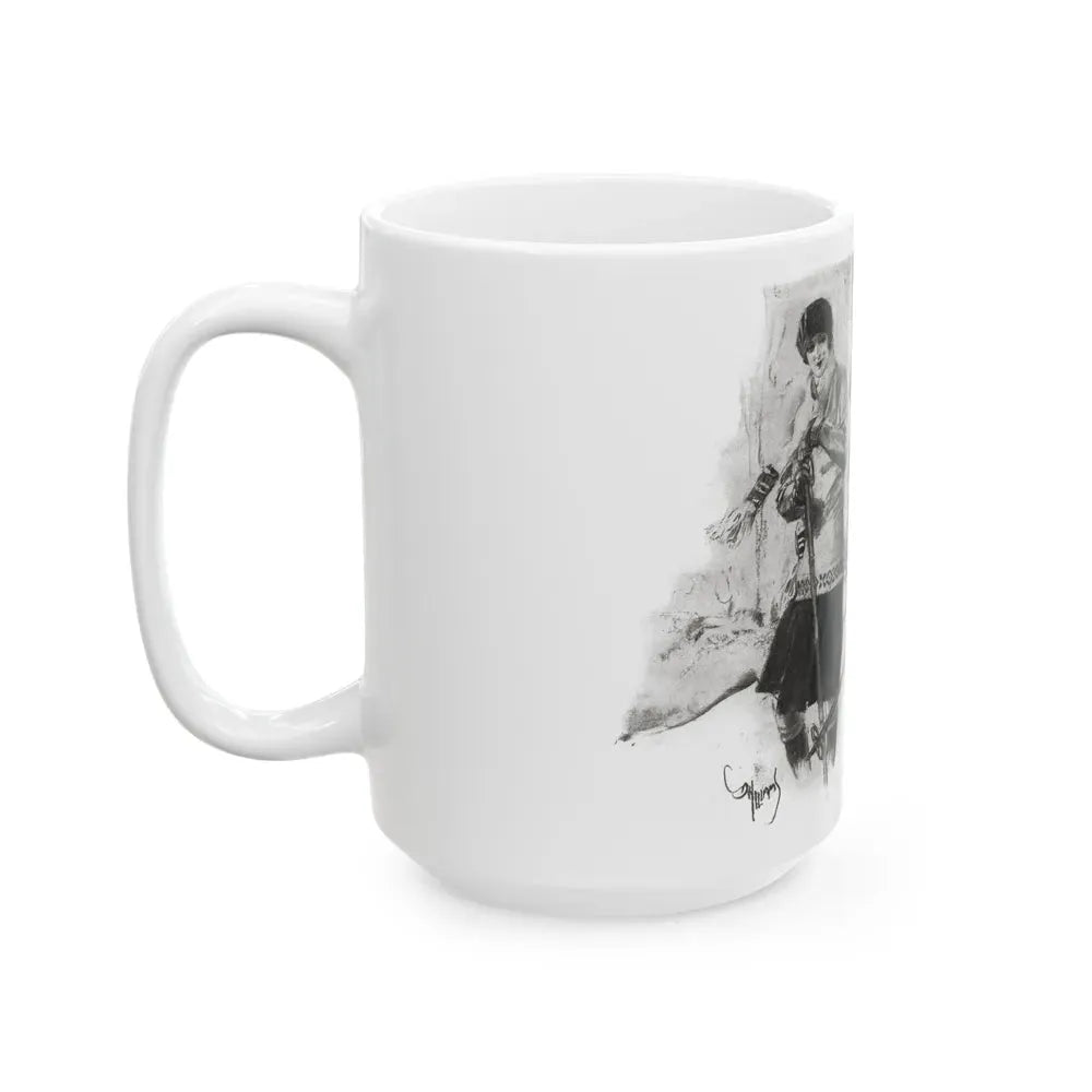 Getting Married (1), Redbook magazine, December 1926 - White Coffee Mug - Go Mug Yourself