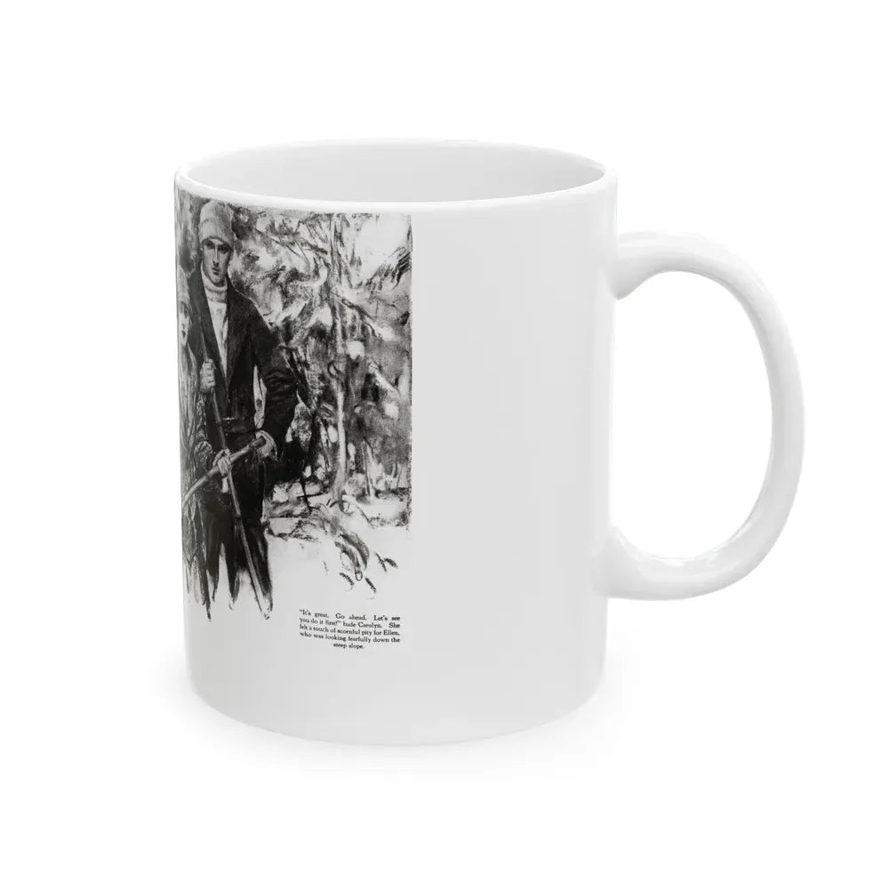 Getting Married (1), Redbook magazine, December 1926 - White Coffee Mug - Go Mug Yourself