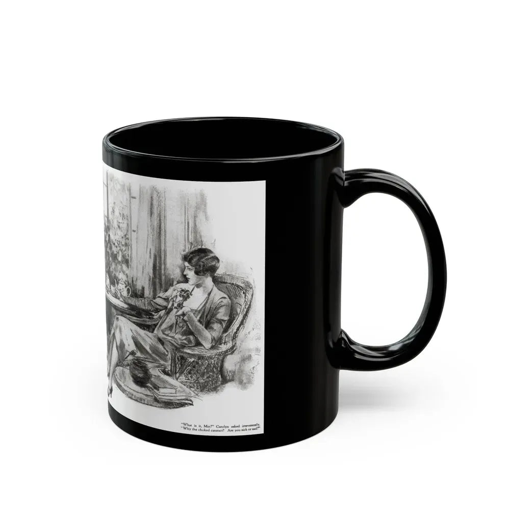 Getting Married (2), Redbook magazine, December 1926 - Black Coffee Mug - Go Mug Yourself