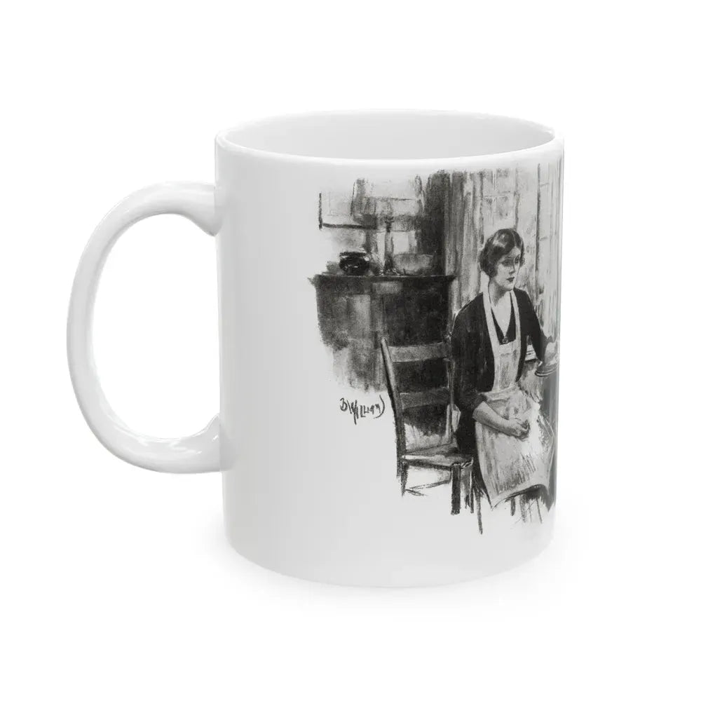 Getting Married (2), Redbook magazine, December 1926 - White Coffee Mug - Go Mug Yourself