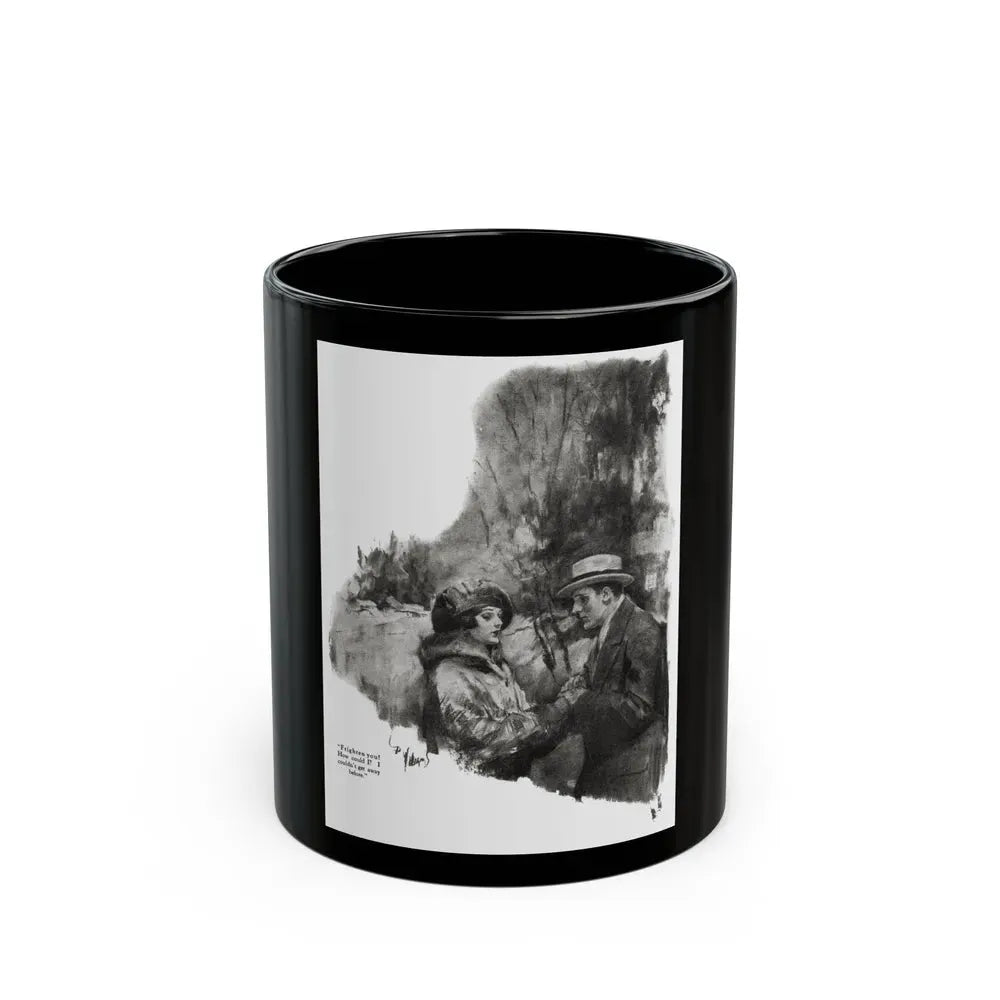 Getting Married (3), Redbook magazine, December 1926 - Black Coffee Mug 11oz - Go Mug Yourself