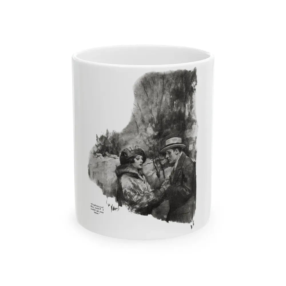 Getting Married (3), Redbook magazine, December 1926 - White Coffee Mug 11oz - Go Mug Yourself