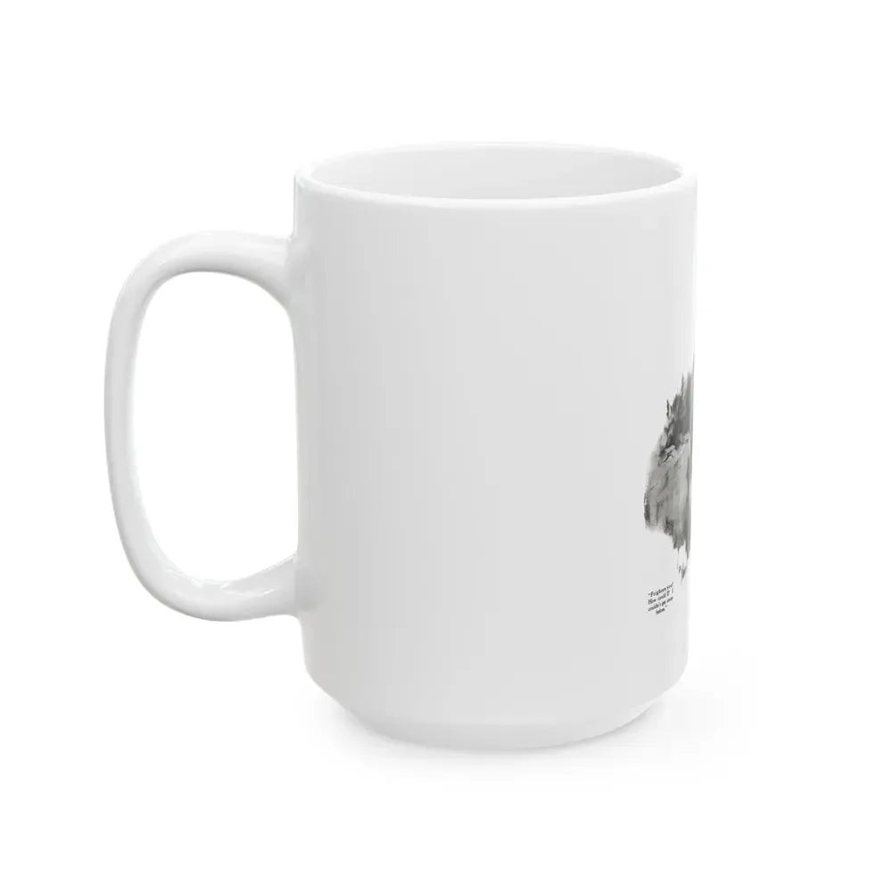 Getting Married (3), Redbook magazine, December 1926 - White Coffee Mug - Go Mug Yourself