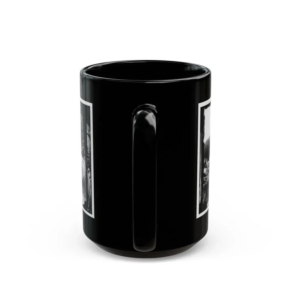Gettysburg, Pa. Alfred R. Waud, Artist Of Harper's Weekly, Sketching On Battlefield (U.S. Civil War) Black Coffee Mug - Go Mug Yourself