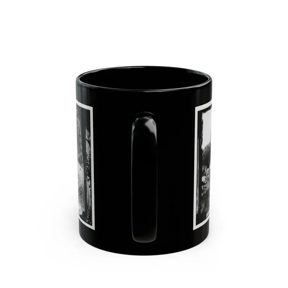 Gettysburg, Pa. Alfred R. Waud, Artist Of Harper's Weekly, Sketching On Battlefield (U.S. Civil War) Black Coffee Mug - Go Mug Yourself