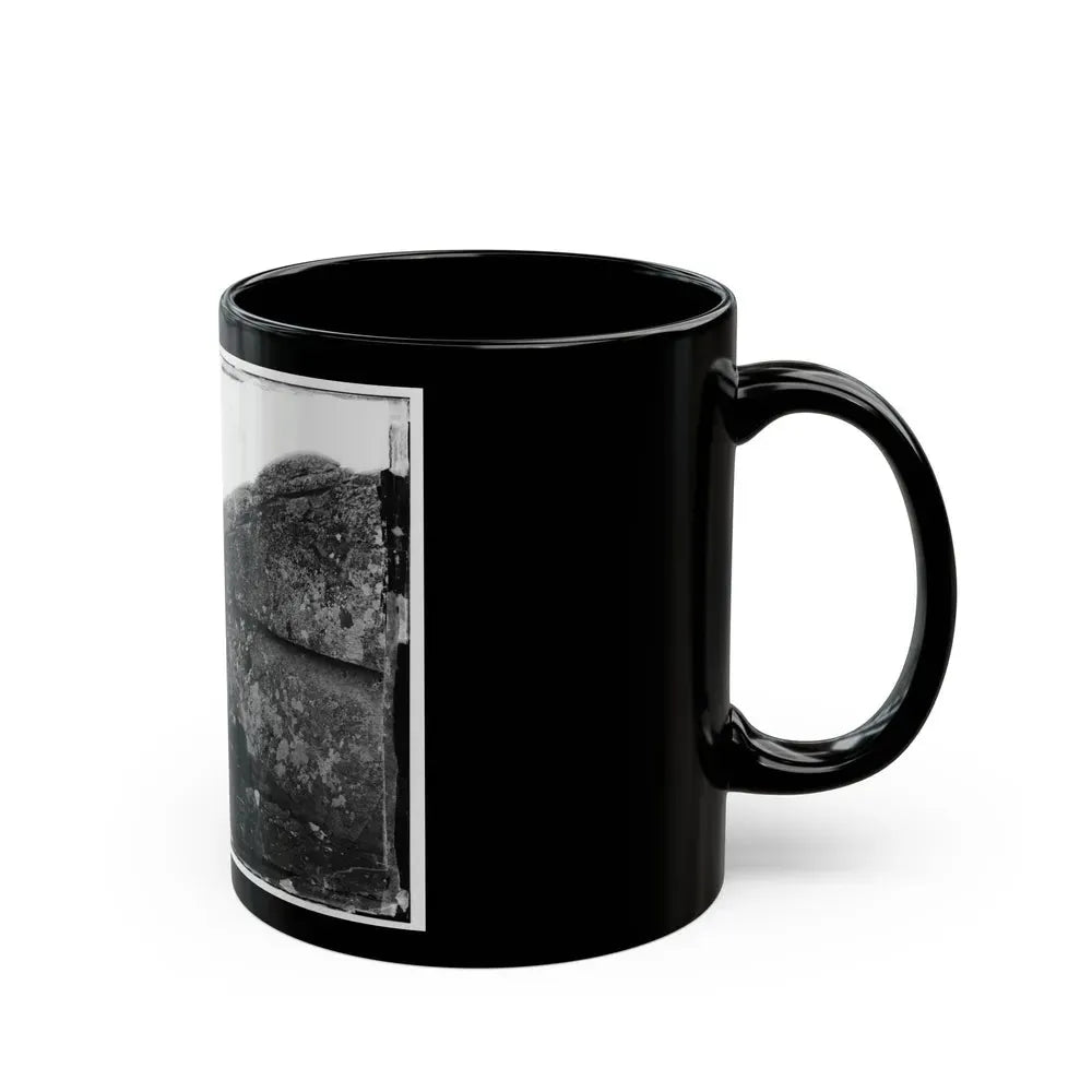 Gettysburg, Pa. Dead Confederate Soldier In Devil's Den (U.S. Civil War) Black Coffee Mug - Go Mug Yourself