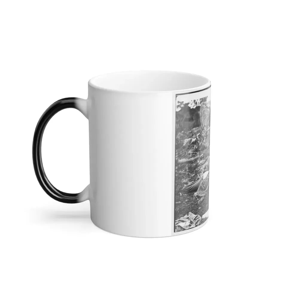 Gettysburg, Pa. Dead Confederate Soldiers in the Devil's Den (U.S. Civil War) Color Changing Coffee Mug 11oz - Go Mug Yourself