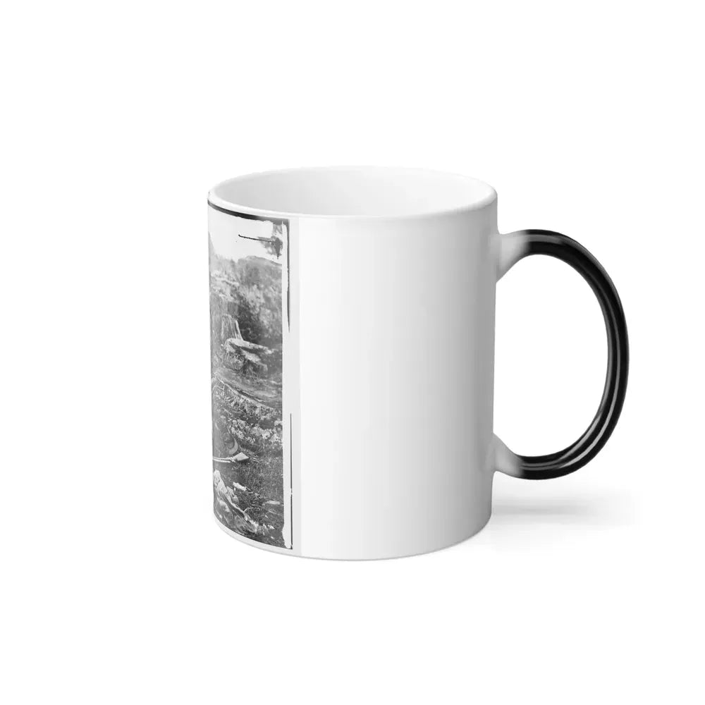 Gettysburg, Pa. Dead Confederate Soldiers in the Devil's Den (U.S. Civil War) Color Changing Coffee Mug 11oz - Go Mug Yourself
