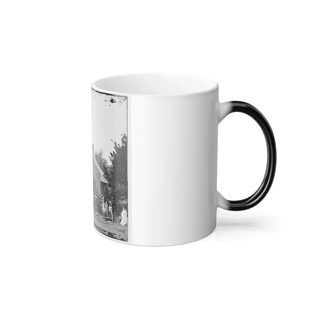Gettysburg, Pa. Headquarters of Gen. Robert E. Lee on the Chambersburg Pike (U.S. Civil War) Color Changing Coffee Mug 11oz - Go Mug Yourself
