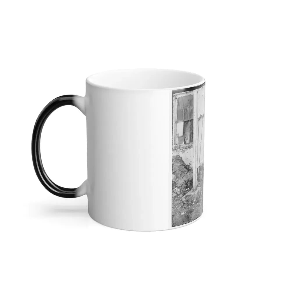 Gettysburg, Pa. John L. Burns, the Old Hero of Gettysburg, With Gun and Crutches (U.S. Civil War) Color Changing Coffee Mug 11oz - Go Mug Yourself