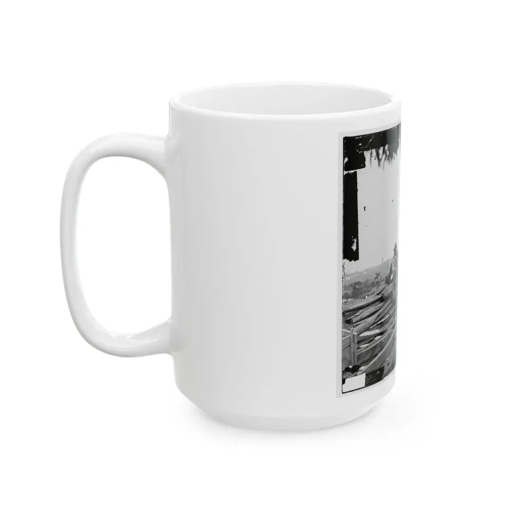 Gettysburg, Pa. Three Confederate Prisoners (U.S. Civil War) White Coffee Mug - Go Mug Yourself