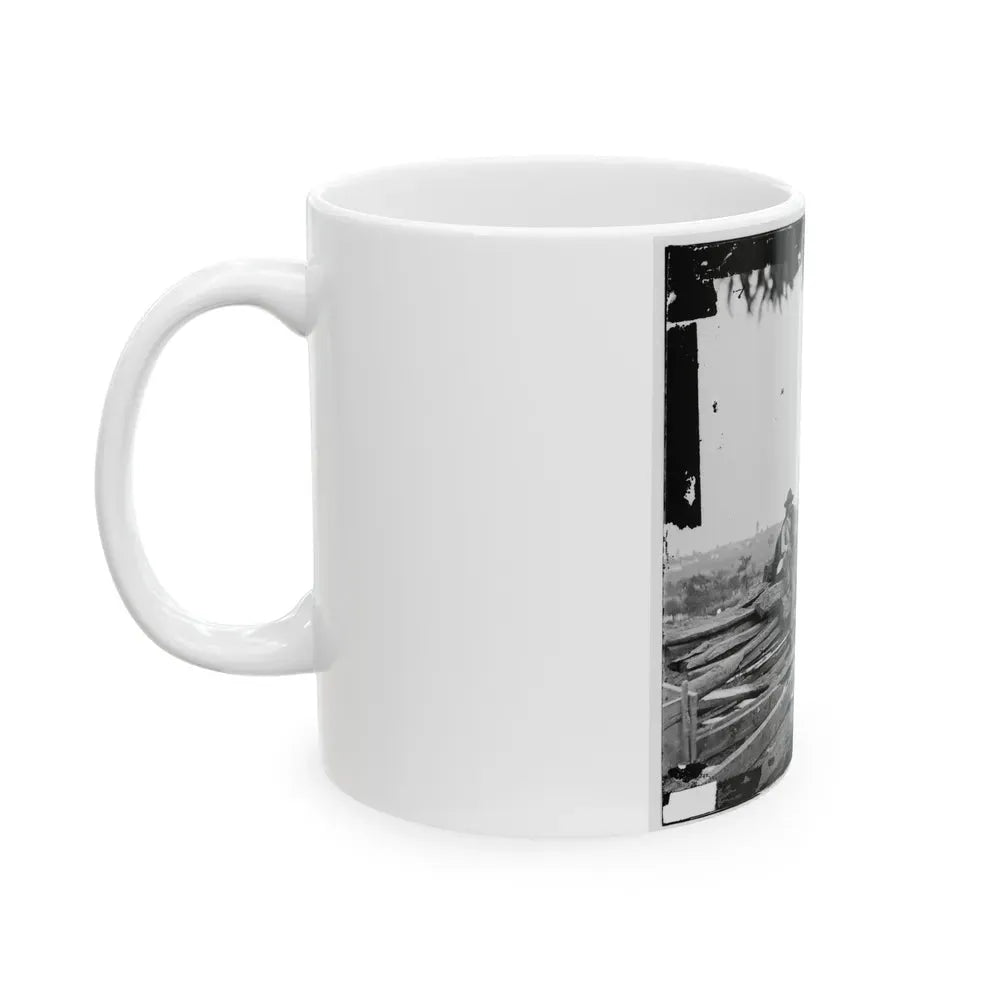 Gettysburg, Pa. Three Confederate Prisoners (U.S. Civil War) White Coffee Mug - Go Mug Yourself