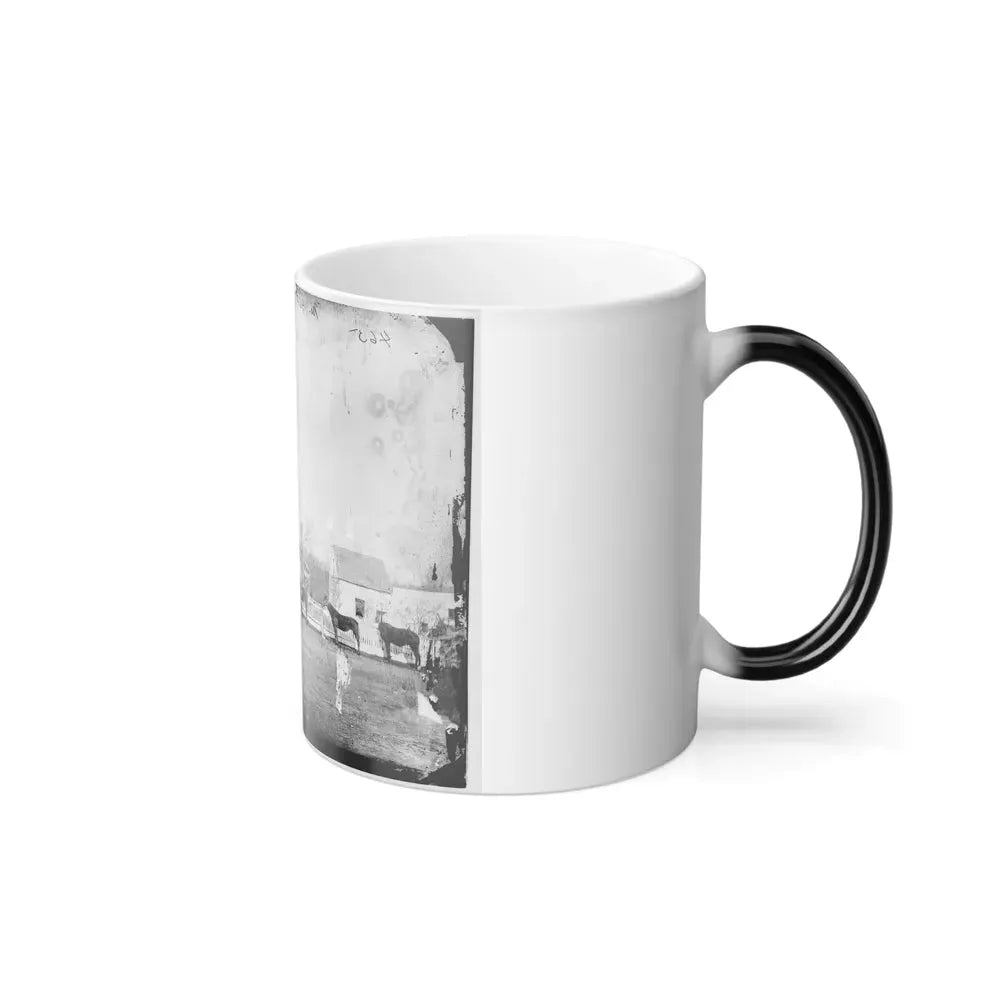 Gettysburg, Pa., Vicinity. G.J. White's House (U.S. Civil War) Color Changing Coffee Mug 11oz - Go Mug Yourself