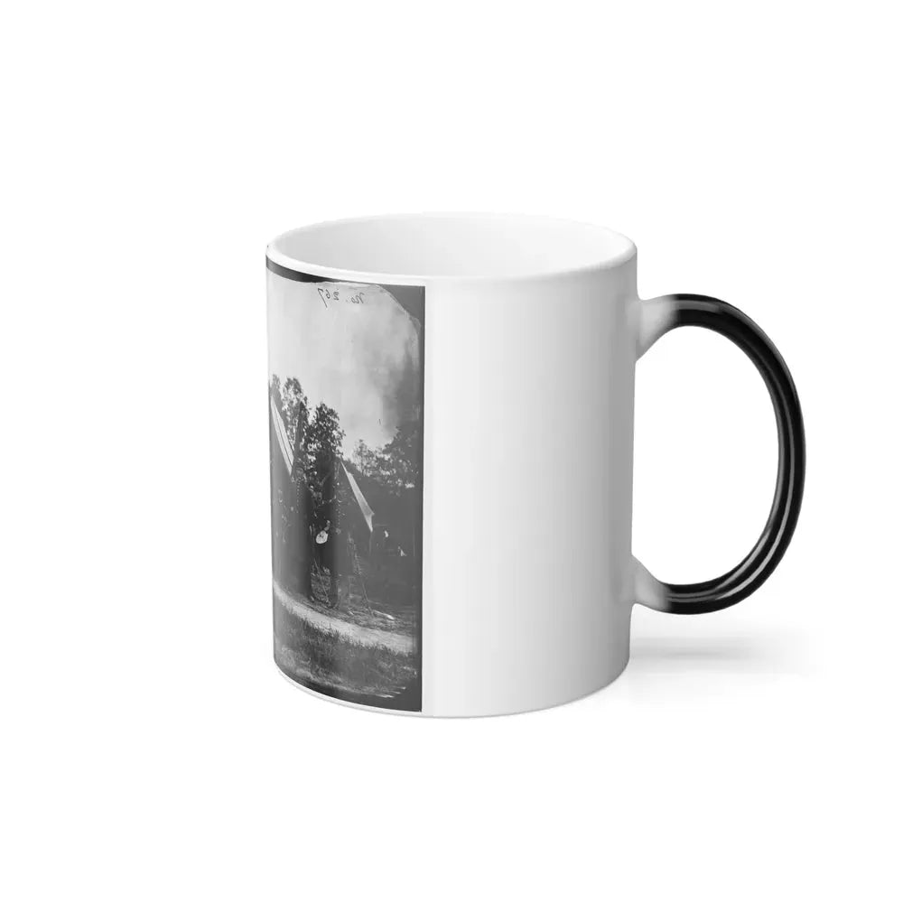 Gettysburg, Pennsylvania. Field and Staff Officers, 69Th Pennsylvania (U.S. Civil War) Color Changing Coffee Mug 11oz - Go Mug Yourself