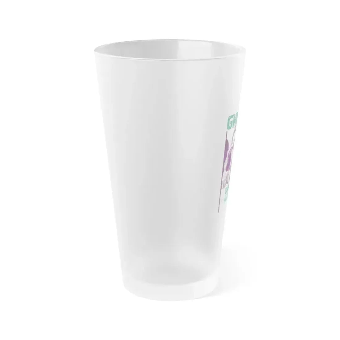 GHIDRAH THE THREE HEADED MONSTER GODZILLA (2) 1964 Movie Poster - Frosted Pint Glass 16oz - Go Mug Yourself
