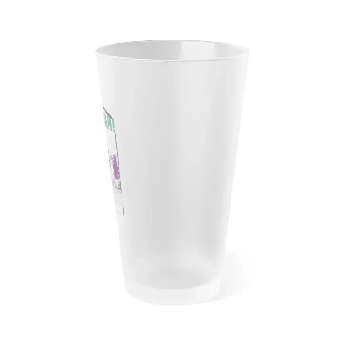 GHIDRAH THE THREE HEADED MONSTER GODZILLA (2) 1964 Movie Poster - Frosted Pint Glass 16oz - Go Mug Yourself