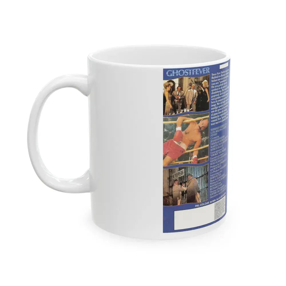 GHOST FEVER GERMAN (VHS COVER) - White Coffee Mug - Go Mug Yourself