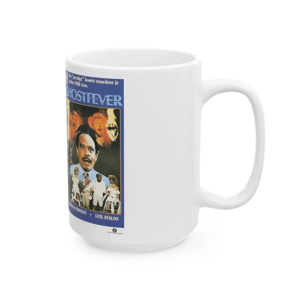 GHOST FEVER GERMAN (VHS COVER) - White Coffee Mug - Go Mug Yourself