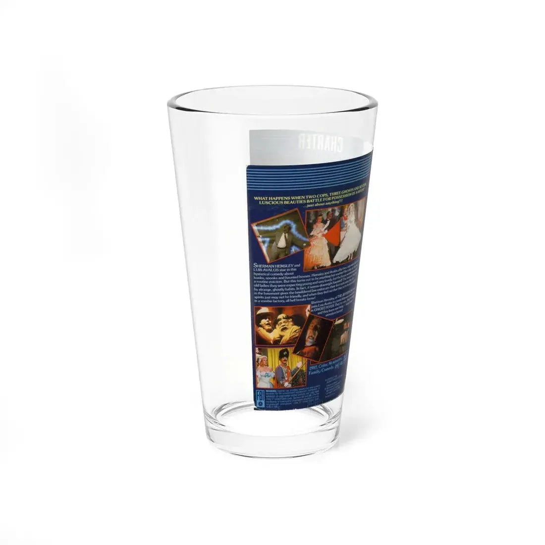 GHOST FEVER (VHS COVER) Pint Glass 16oz - Go Mug Yourself