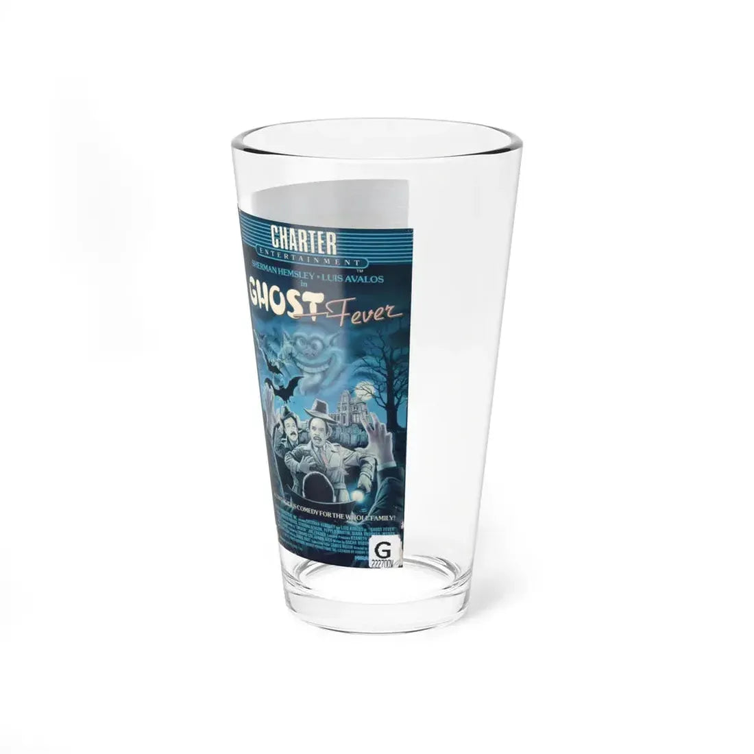 GHOST FEVER (VHS COVER) Pint Glass 16oz - Go Mug Yourself