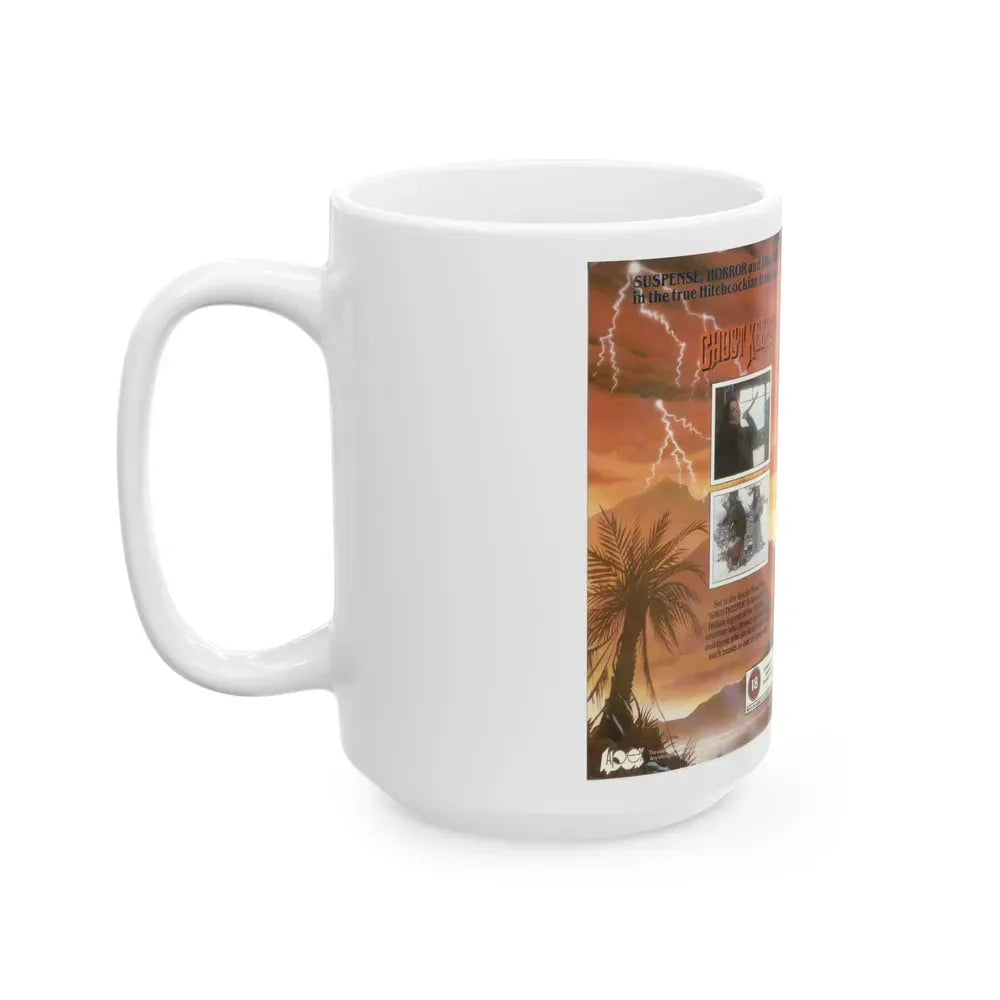 GHOST KEEPER (VHS COVER) - White Coffee Mug - Go Mug Yourself