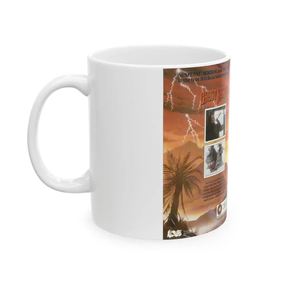 GHOST KEEPER (VHS COVER) - White Coffee Mug - Go Mug Yourself