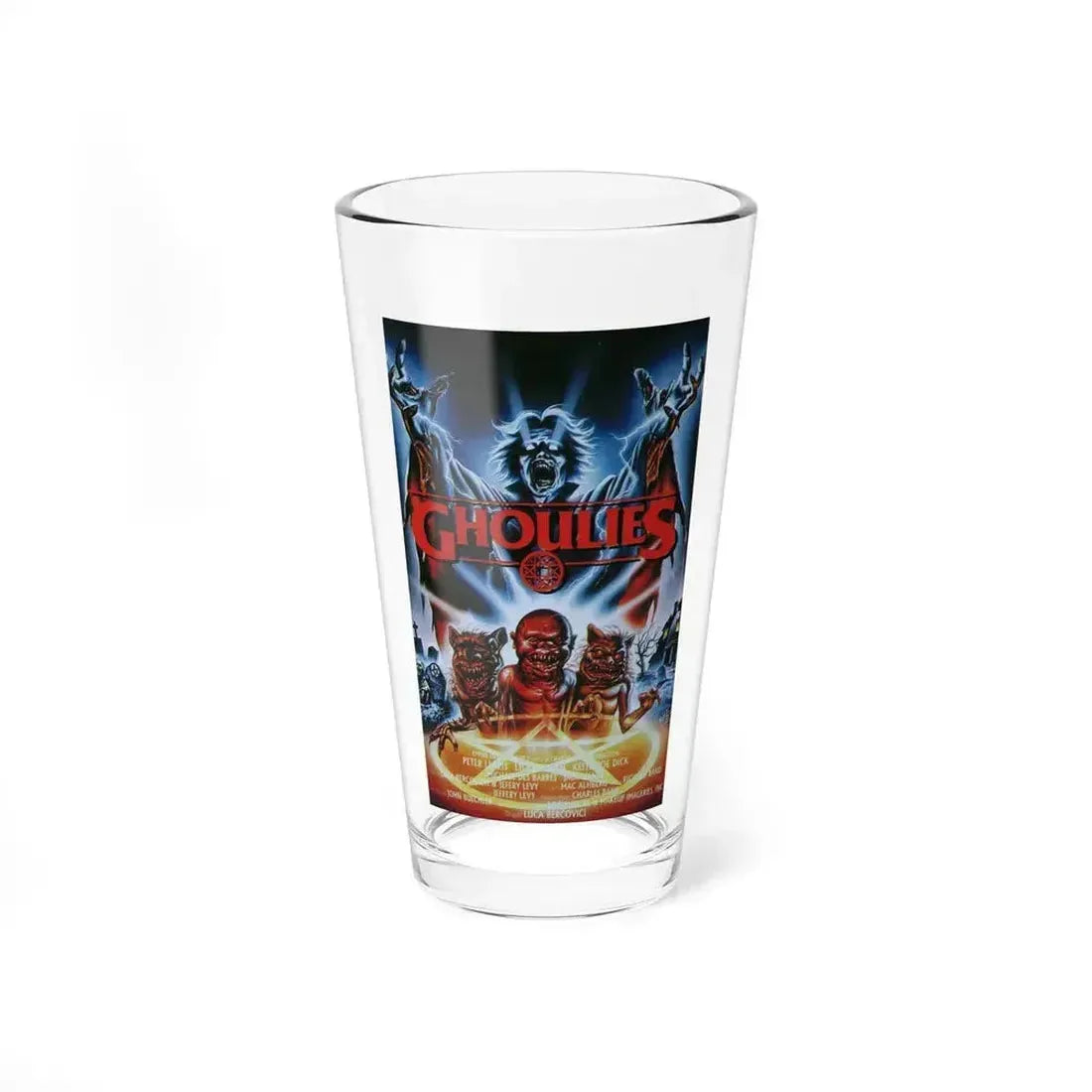 GHOULIES (2) 1985 Movie Poster - Pint Glass 16oz 16oz - Go Mug Yourself