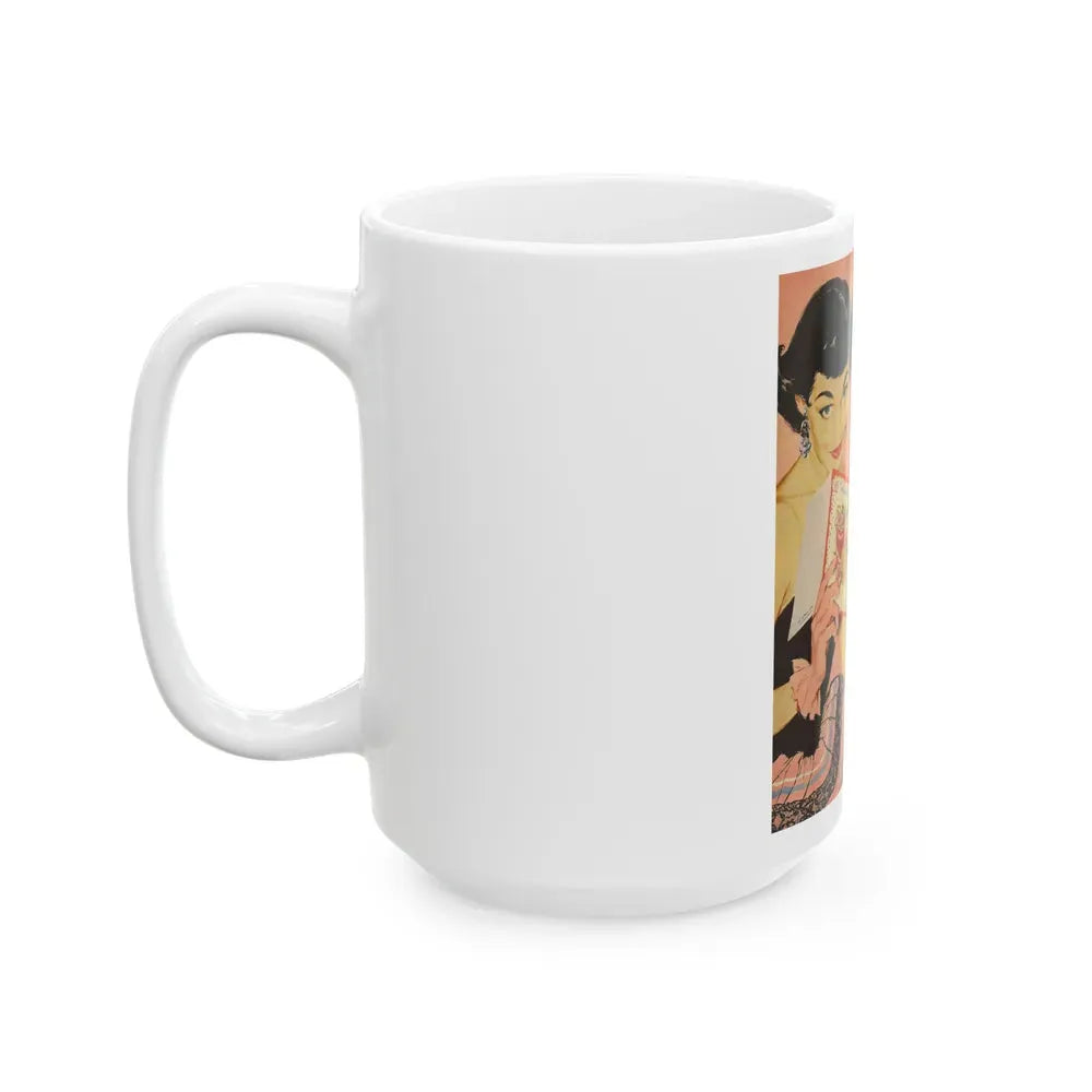 Gibson Valentines advertisement - White Coffee Mug - Go Mug Yourself