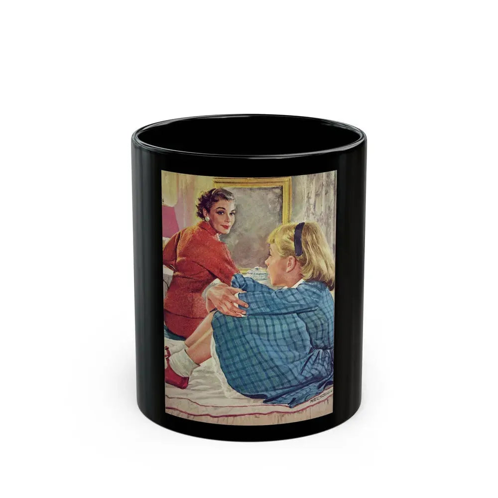 Gift Beyond Price, Redbook, January 1957 - Black Coffee Mug 11oz - Go Mug Yourself