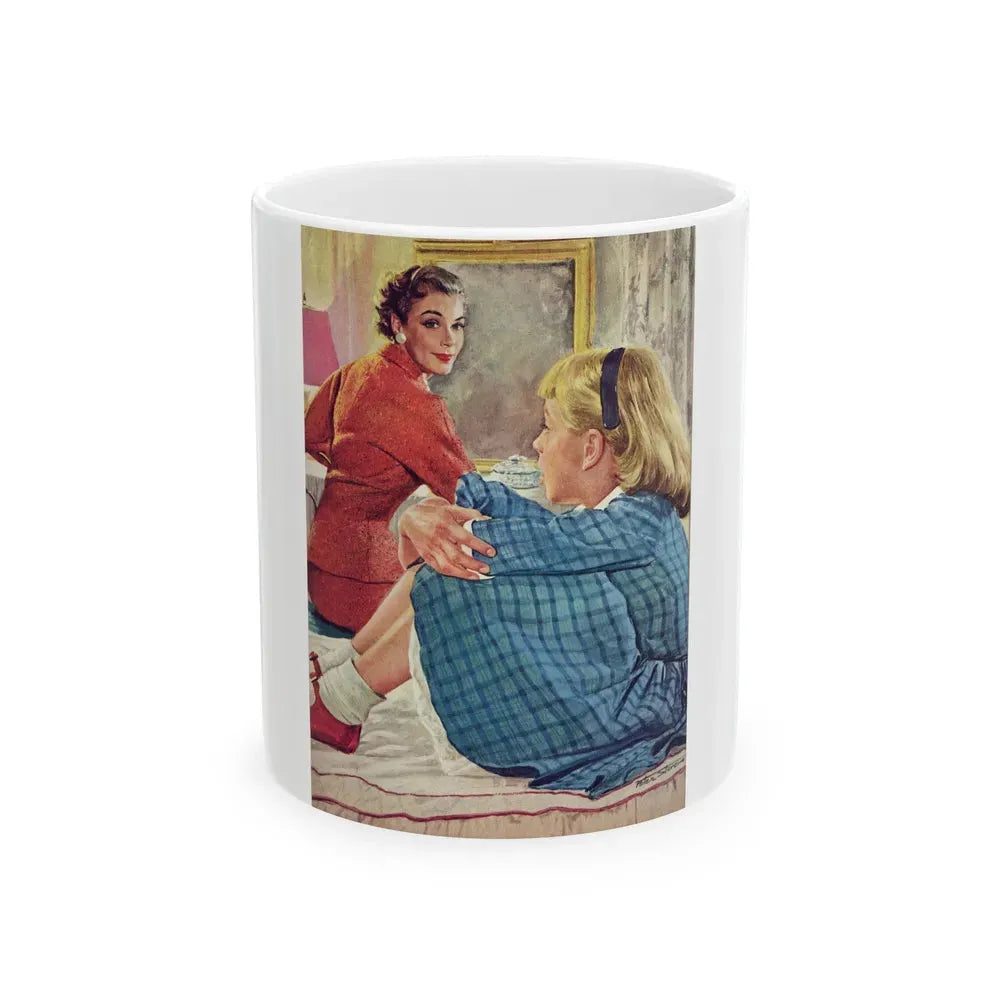 Gift Beyond Price, Redbook, January 1957 - White Coffee Mug 11oz - Go Mug Yourself