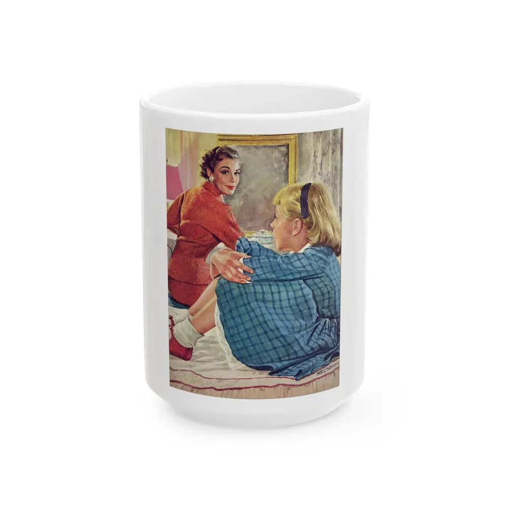 Gift Beyond Price, Redbook, January 1957 - White Coffee Mug 15oz - Go Mug Yourself