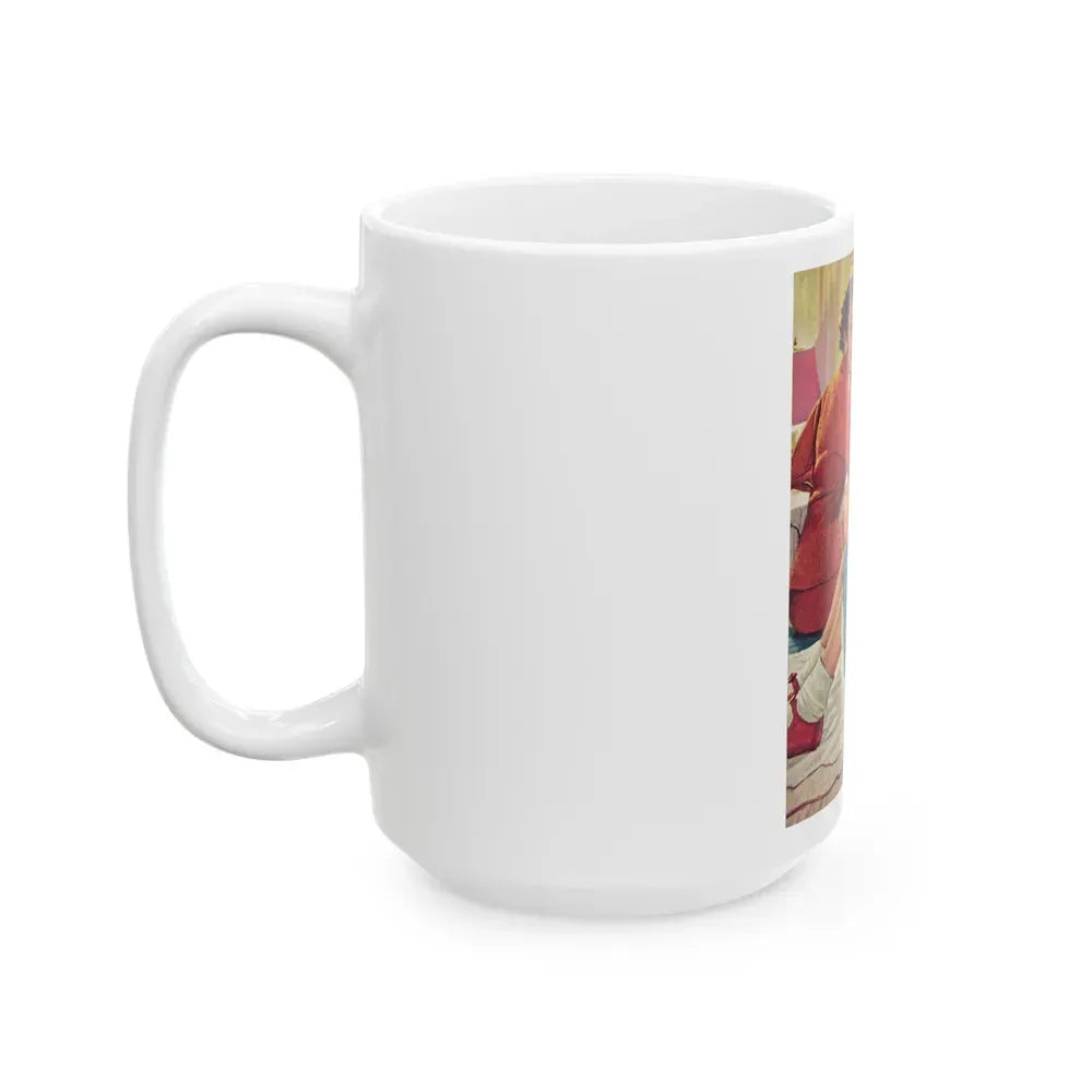 Gift Beyond Price, Redbook, January 1957 - White Coffee Mug - Go Mug Yourself