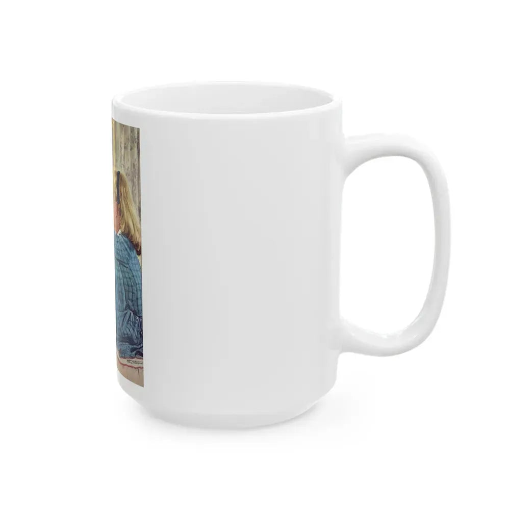 Gift Beyond Price, Redbook, January 1957 - White Coffee Mug - Go Mug Yourself