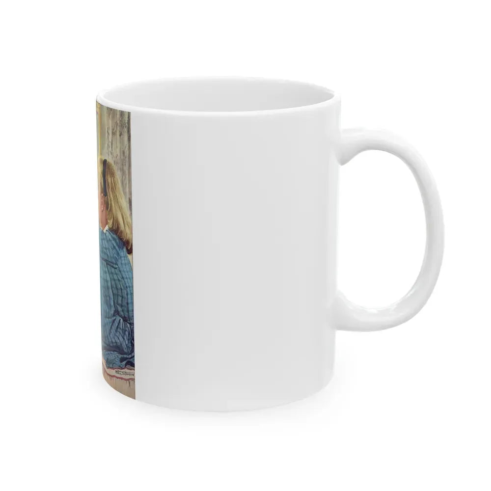 Gift Beyond Price, Redbook, January 1957 - White Coffee Mug - Go Mug Yourself
