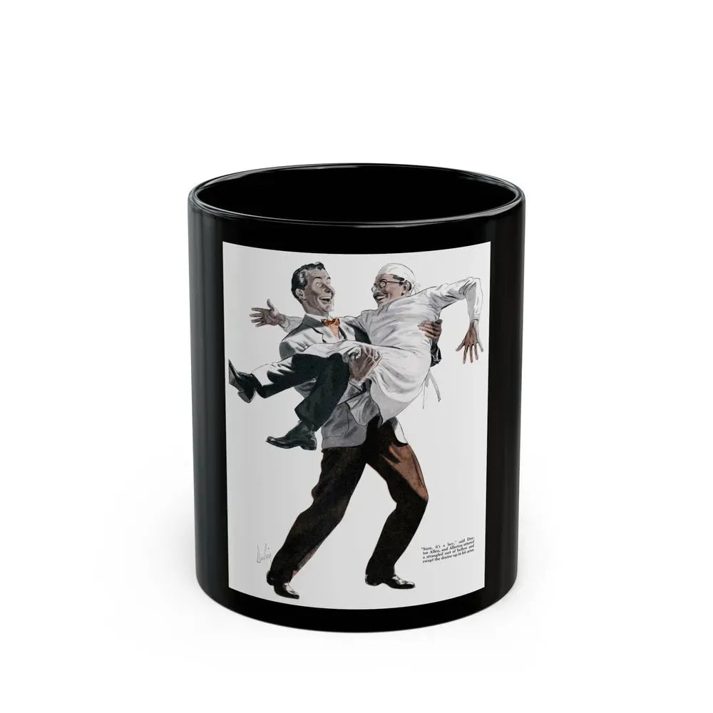 Gifts from Allerton, 1943 - Black Coffee Mug 11oz - Go Mug Yourself