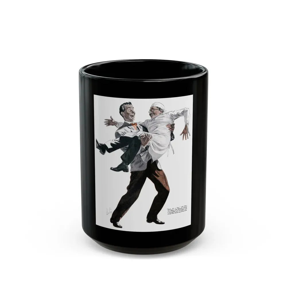 Gifts from Allerton, 1943 - Black Coffee Mug 15oz - Go Mug Yourself