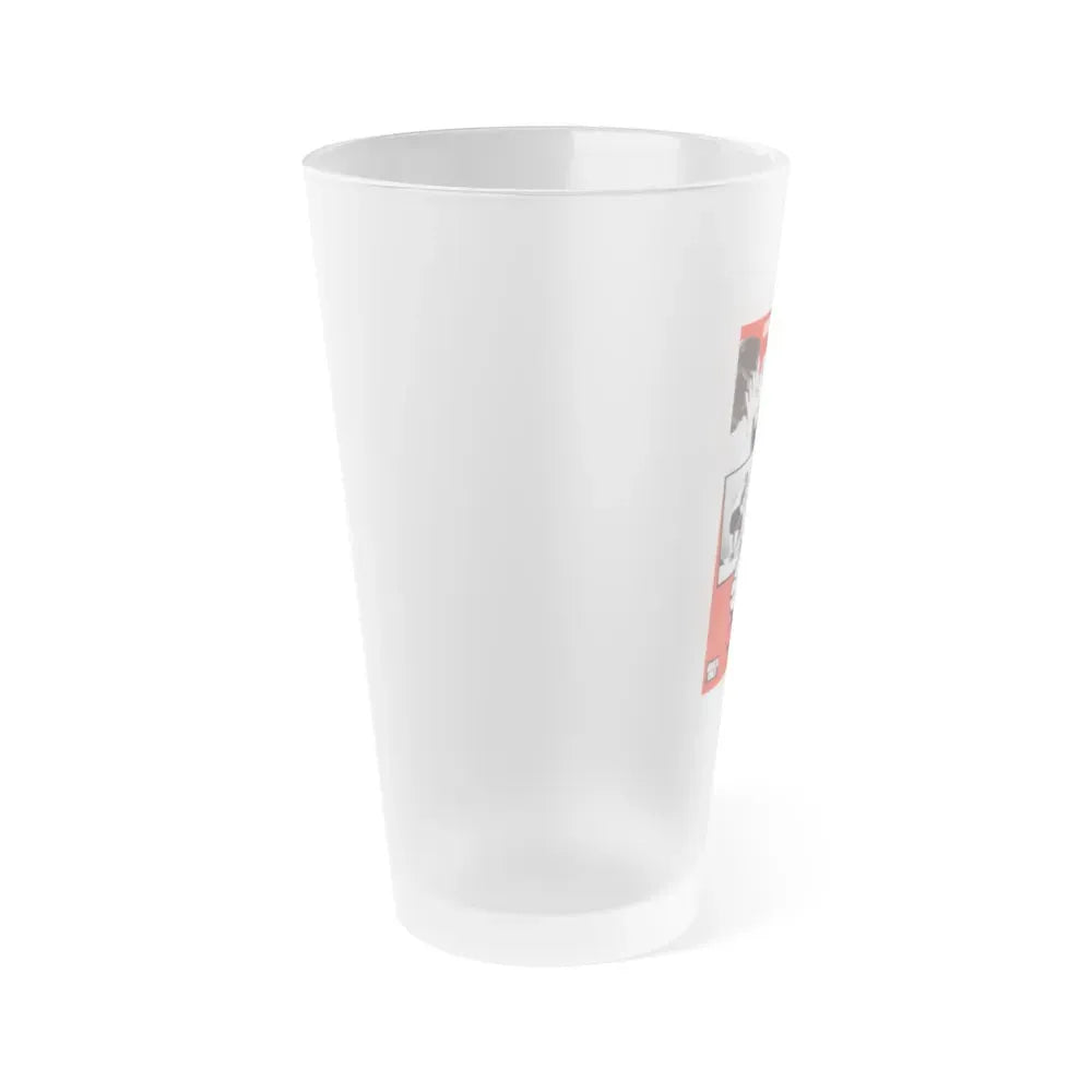 GIGI GOES TO POT 1971 Movie Poster - Frosted Pint Glass 16oz - Go Mug Yourself
