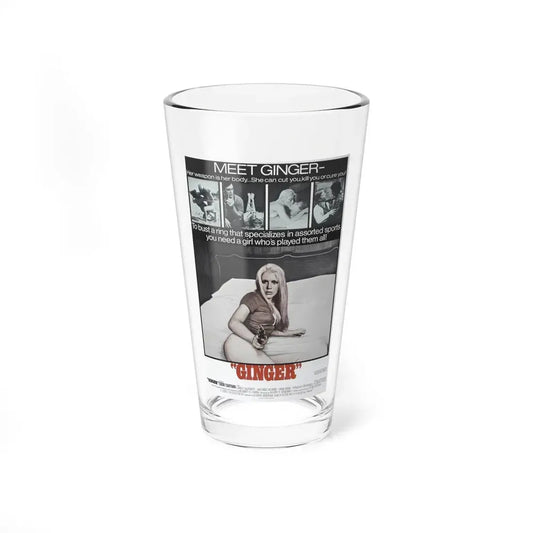 GINGER 1971 Movie Poster - Pint Glass 16oz 16oz - Go Mug Yourself