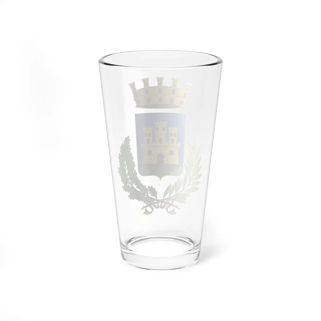 Ginosa-Stemma (Italy) (Coat of Arms) Pint Glass 16oz - Go Mug Yourself