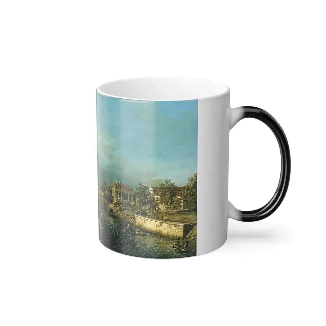 Giovanni Antonio Canal %22Canaletto%22 (1697-1768) Porta Portello, Padua - c1760 - Color Changing Mug 11oz - Go Mug Yourself