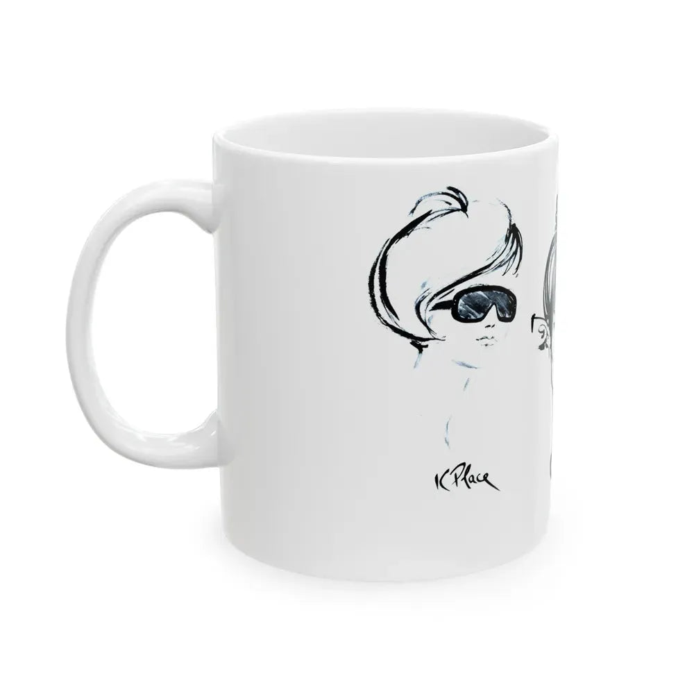 GIrl Gang, 1964 - White Coffee Mug - Go Mug Yourself