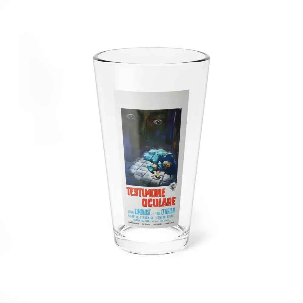 GIRL ON THE RUN 1953 Movie Poster - Pint Glass 16oz 16oz - Go Mug Yourself